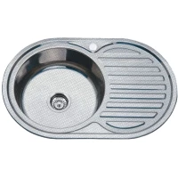 Кухонная мойка РМС декоративная сталь MD6-7750OVL