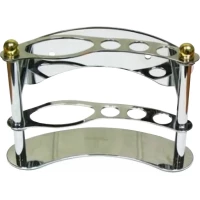 Держатель зубных щеток и пасты D-Lin D215100 настенный, хром