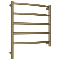 Полотенцесушитель электрический Сунержа Галант 3.1 032-6000-6060 600x600, МЭМ левый, золотой матовый