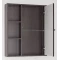 Зеркальный шкаф 65x80 см венге Style Line Кантри ЛС-00000031 - 4