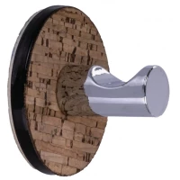 Крючок Ridder 131040328 для ванны, хром/коричневый