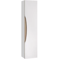 Пенал Belux Тобаго ПН 35 4810924264640 подвесной R, белый глянец/дуб сонома