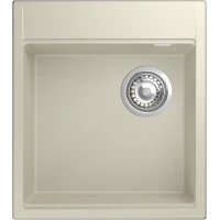 Кухонная мойка Rivelato Tesoro TR-455-R beige scuro 45x51 см, темно-бежевый