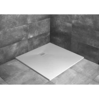 Душевой поддон из литьевого мрамора 100x100 см Radaway Kyntos C White HKC100100-04