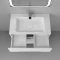 Комплект мебели белый 77 см Jorno Modul Mol.01.77/P/W + Mol.08.80/W + Mol.02.77/W - 5