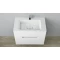 Комплект мебели белый 77 см Jorno Modul Mol.01.77/P/W + Mol.08.80/W + Mol.02.77/W - 9