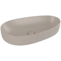 Раковина-чаша Villeroy & Boch Antao Almond 4A7465AM 65x40 см, накладная, миндаль матовый