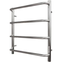 Полотенцесушитель электрический Point Ника П4 PN08856 600x532, диммер правый, хром