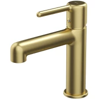 Смеситель для раковины IDDIS Aiger AIGMG00i01 золотой матовый