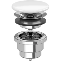 Выпуск для раковины Villeroy & Boch 68350001 универсальный, альпийский белый