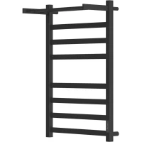 Полотенцесушитель электрический APEXTERMO Terra TR01184BM 800x430, диммер правый, черный матовый