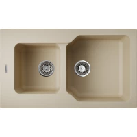 Кухонная мойка Omoikiri Tetogranit Maru 86-2-CH 4993291 86x50 см, шампань