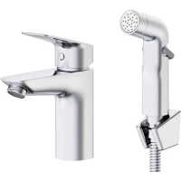 Смеситель для раковины Esko Kaliningrad KG27H с гигиеническим душем, хром