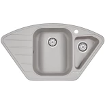 Изображение товара кухонная мойка paulmark wiese серый pm529050-gr