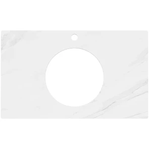 Изображение товара столешница 79,6 см белый матовый для накладных раковин kerama marazzi plaza modern монте тиберио pl5.sg507100r\80
