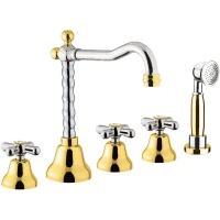 Смеситель на борт ванны Webert Armony AM730402017