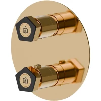 Термостат для ванны Newform Park Limited Edition 69808E.62.093 встраиваемый, золотой