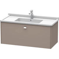 Тумба базальт матовый 102 см Duravit Brioso BR404301043