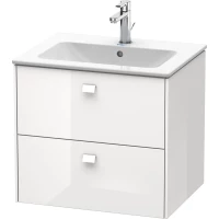 Тумба белый глянец 62 см Duravit Brioso BR410102222