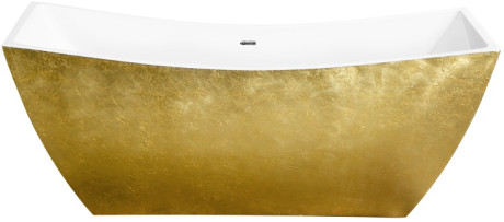 Акриловая ванна 178х75 см Lagard Issa Treasure Gold lgd-issa-tg