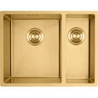 Кухонная мойка PEZARO PZS.340.70.30.GOLD.L 57x44 см, золотой