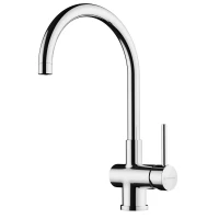 Смеситель для кухни хром Omoikiri Sendai