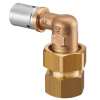 Угольник пресс с разъемным соединением 20 х 3/4