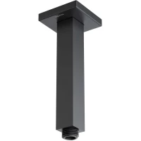 Кронштейн для верхнего душа Aquatek AQ2172MB 150 мм, потолочный, черный матовый