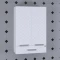Шкаф подвесной белый глянец Санта Калипсо 417003N - 1