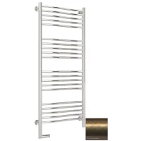 Полотенцесушитель электрический 1200x500 состаренная бронза МЭМ левый Сунержа Флюид 2.0 05-5220-1250