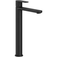 Смеситель для раковины Ravak Chrome II CR II 015.20BL X070459 без донного клапана, черный матовый