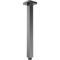 Кронштейн для верхнего душа Wonzon & Woghand WW-SA07-30-BGM 300 мм, потолочный, темный графит матовый