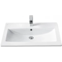 Раковина ASB-Mebel Элина 25956 75,5x47 см, накладная, белый
