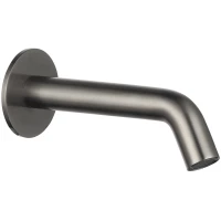 Излив для ванны AQUAme AQM8302GM 180 мм, оружейная сталь