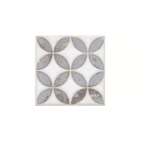 Вставка Kerama Marazzi Амальфи орнамент коричневый STG\A401\1266H  9,8x9,8