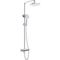 Душевая система Creavit SH510 228,1 мм, с термостатом, хром 