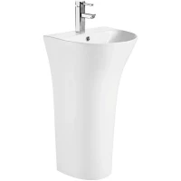 Раковина WeltWasser Leerbach 4842 GL-WT 10000013332 48x42 см, напольная, белый