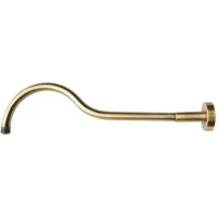 Кронштейн для верхнего душа Magliezza 943-br 400 мм, настенный, бронза