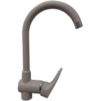 Смеситель для кухни GranFest 3023 серый