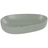 Раковина-чаша Villeroy & Boch Antao Morning Green 4A7465R8 65x40 см, накладная, светло-зеленый матовый