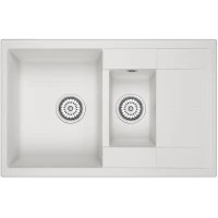 Кухонная мойка Granula 7802, арктик