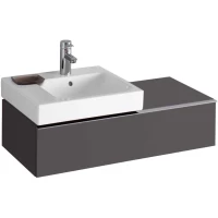 Тумба темно-серый матовый 89 см Geberit iCon 841491000