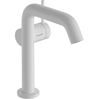 Смеситель для раковины Hansgrohe Tecturis S 73341700 CoolStart, без донного клапана, белый матовый
