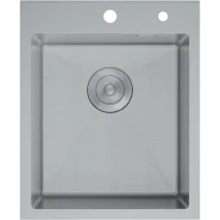 Кухонная мойка D&K DKS415004 41x50 см, сатин