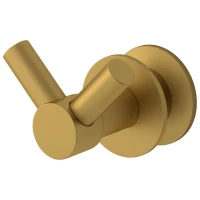 Крючок двойной золотой матовый Сунержа Виктория 032-2010-0002