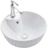 Раковина-чаша CeramaLux 9074 40,5x40,5 см, накладная, белый