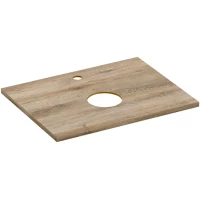 Столешница 58,5 см орех Cersanit Wood A64187