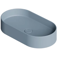 Раковина-чаша Alice Hide Stadium 31120145 65x35 см, накладная, лагуна матовая