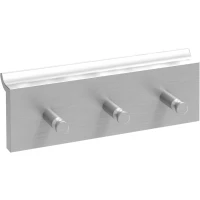 Планка с крючками Jacob Delafon Sherwood EB1845RU-NF алюминий