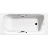 Ванна чугунная Delice Fort DLR230622R 200x85 см, с отверстиями под ручки, белый